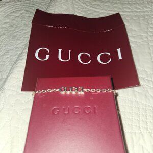 Authentic Gucci bracelet. Please see pics for size.